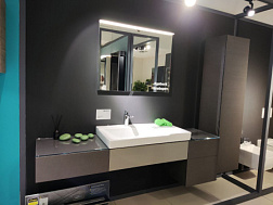 Комплект мебели для ванной Xeno² 231 см, выставочный образец, подвесной монтаж, Geberit